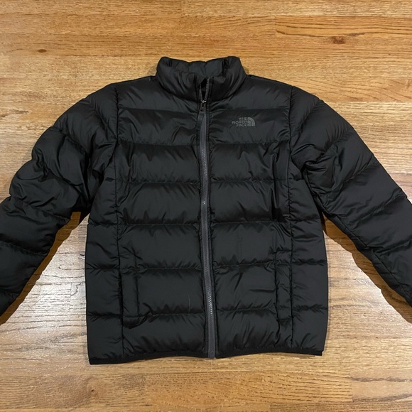 Boys 14/16Y The North Face Black Puffer - Picture 2 of 5